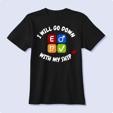 AO3 - I will go down with my ship